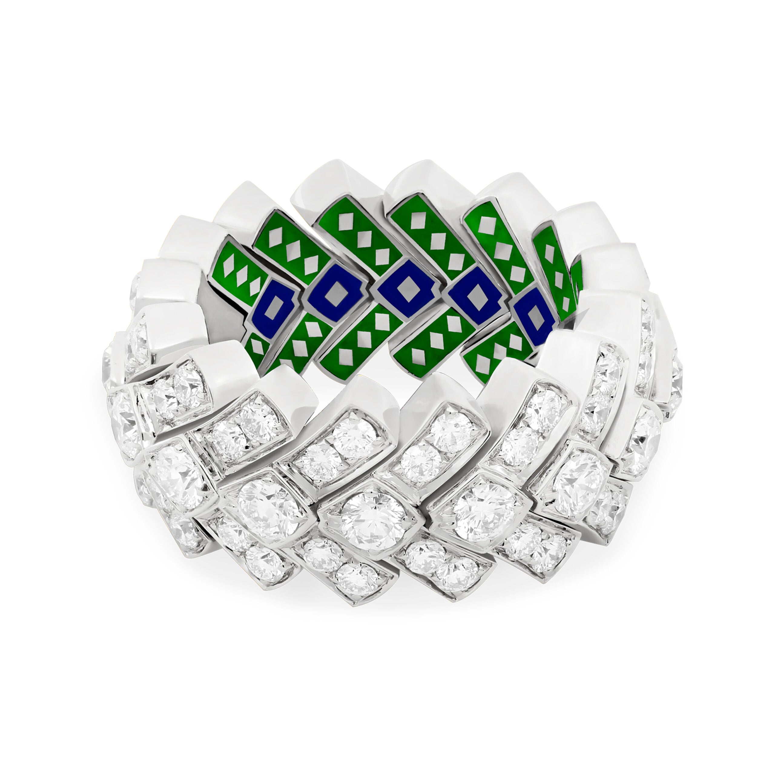 Tariq Riaz Celebrates Diamond Month with the Expandable Palm Leaves Ring