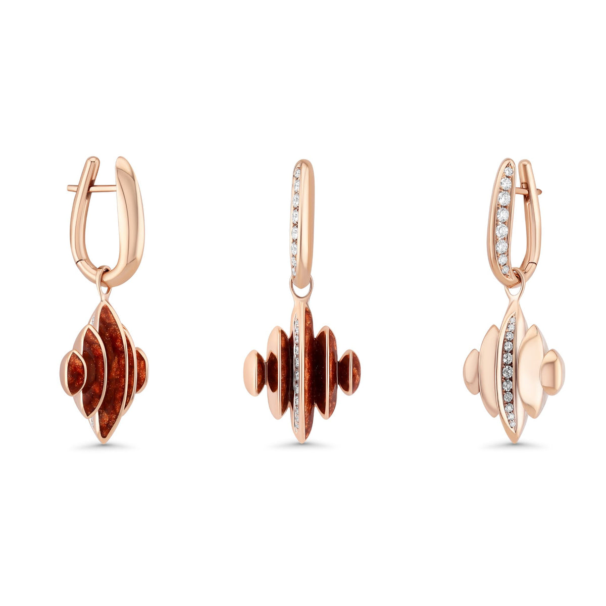 Circle of Life Bombe Earrings