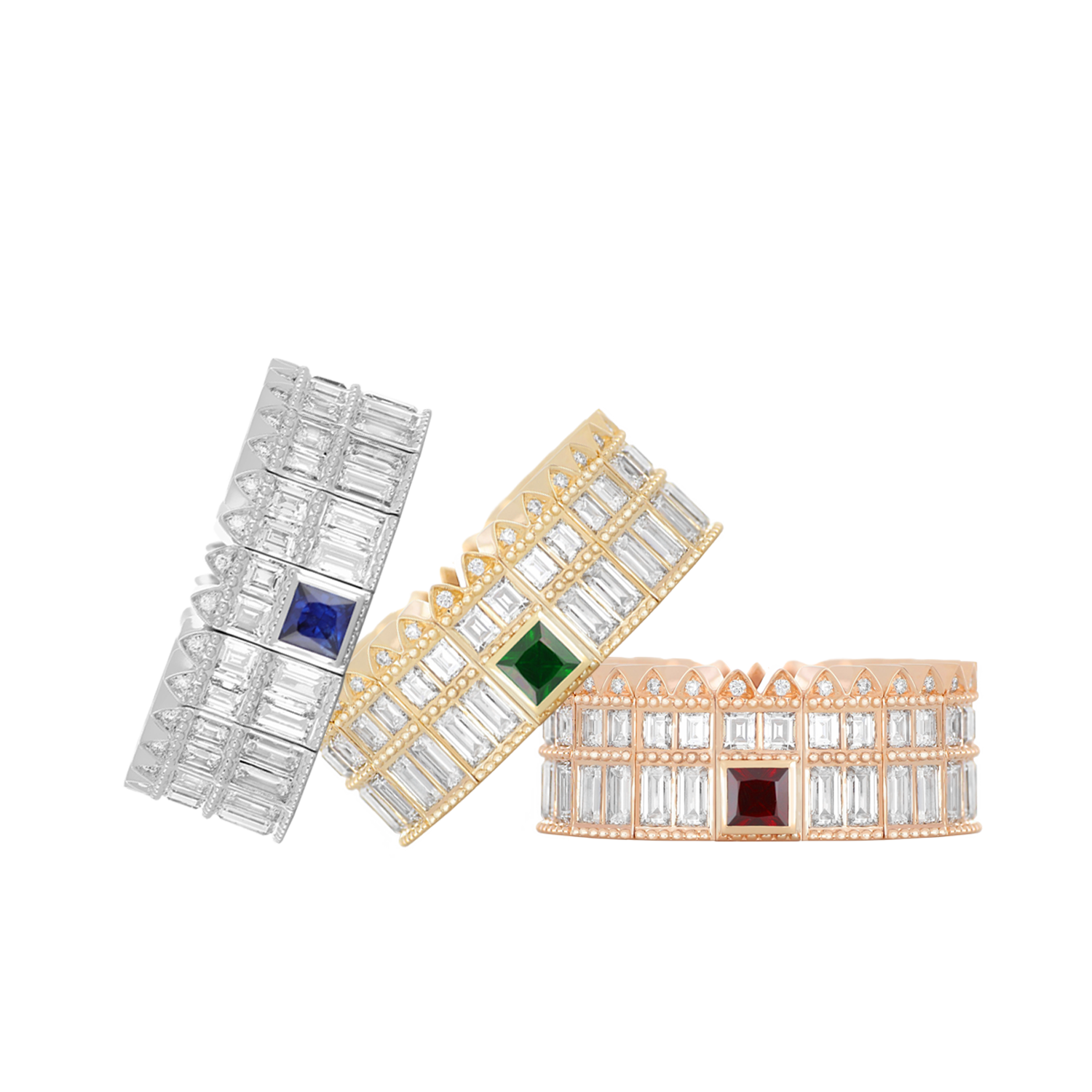 Al Jahili Ruby Ring - Rose Gold