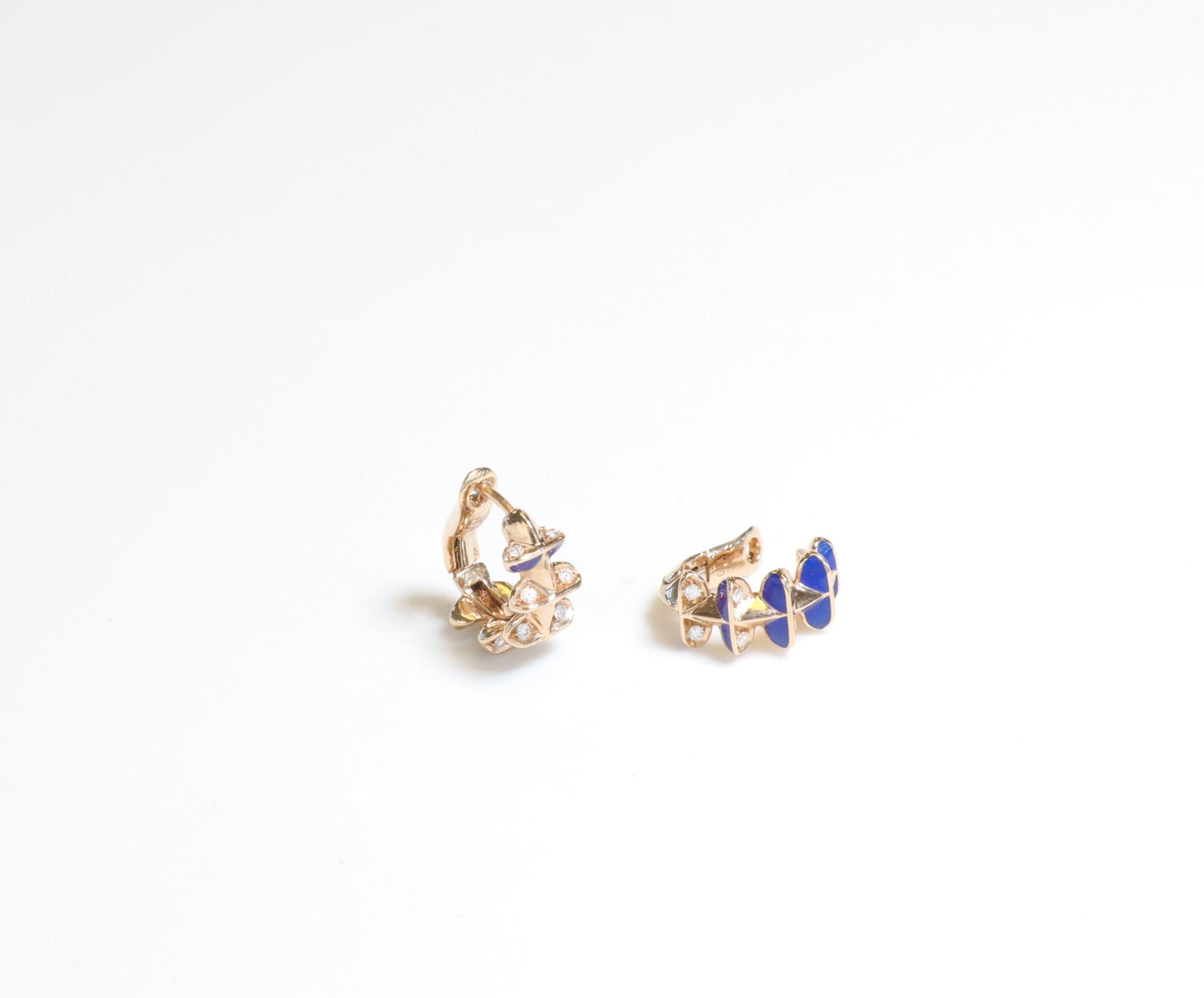 Circle of Life Convertible Earrings - Rose Gold