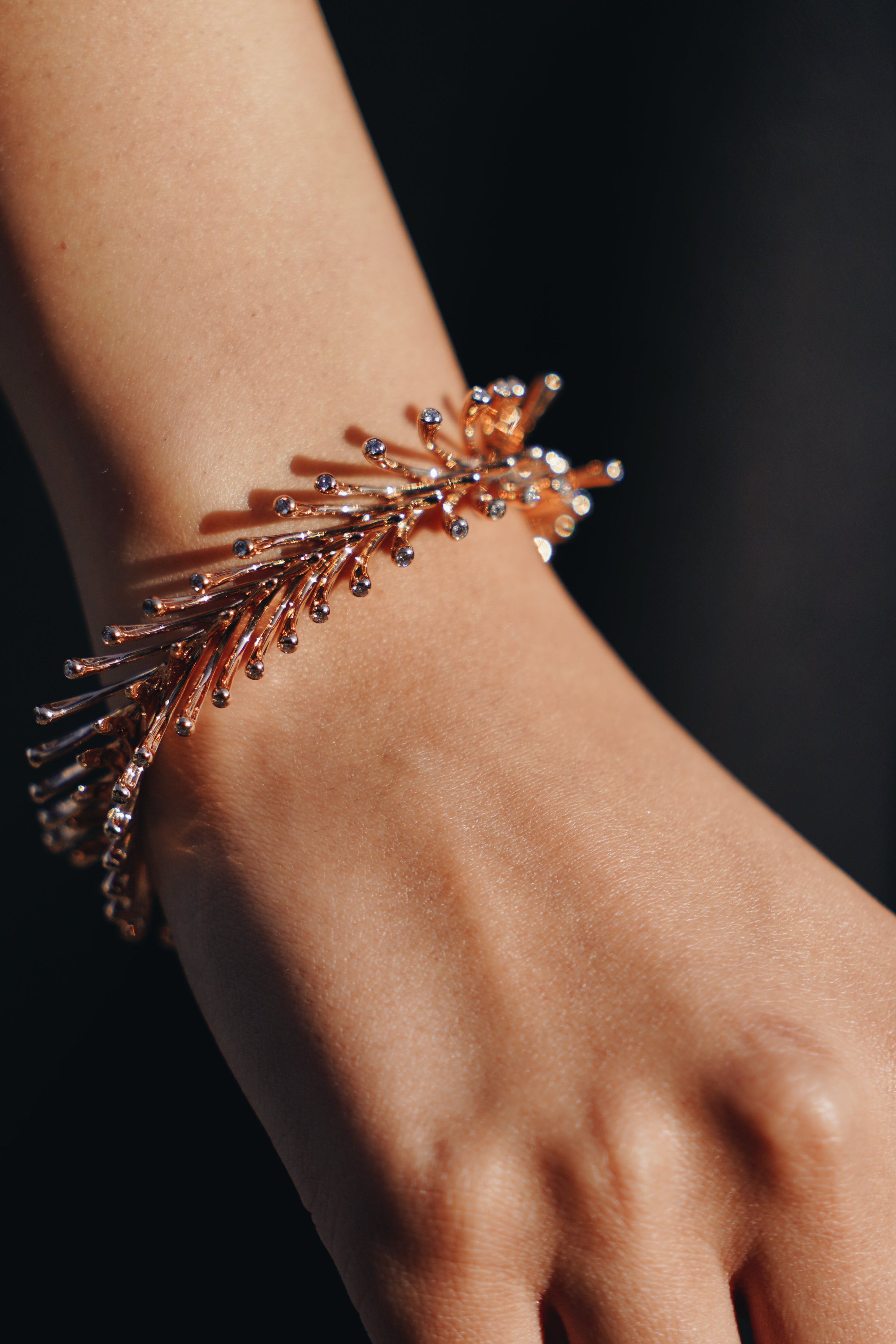 Wishbone Bracelet - Rose Gold