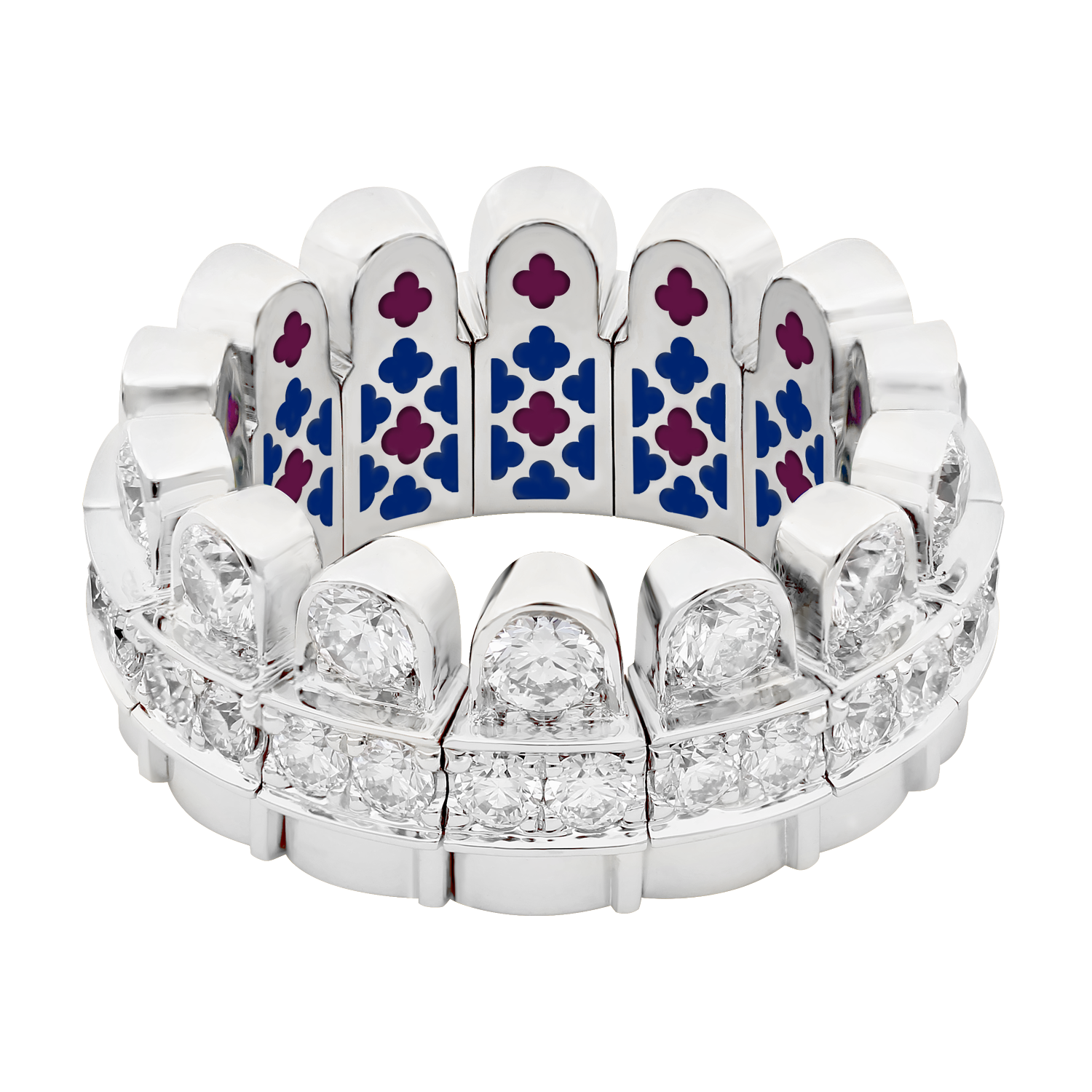 Qasr Al Hosn 1761 Ring - White Gold