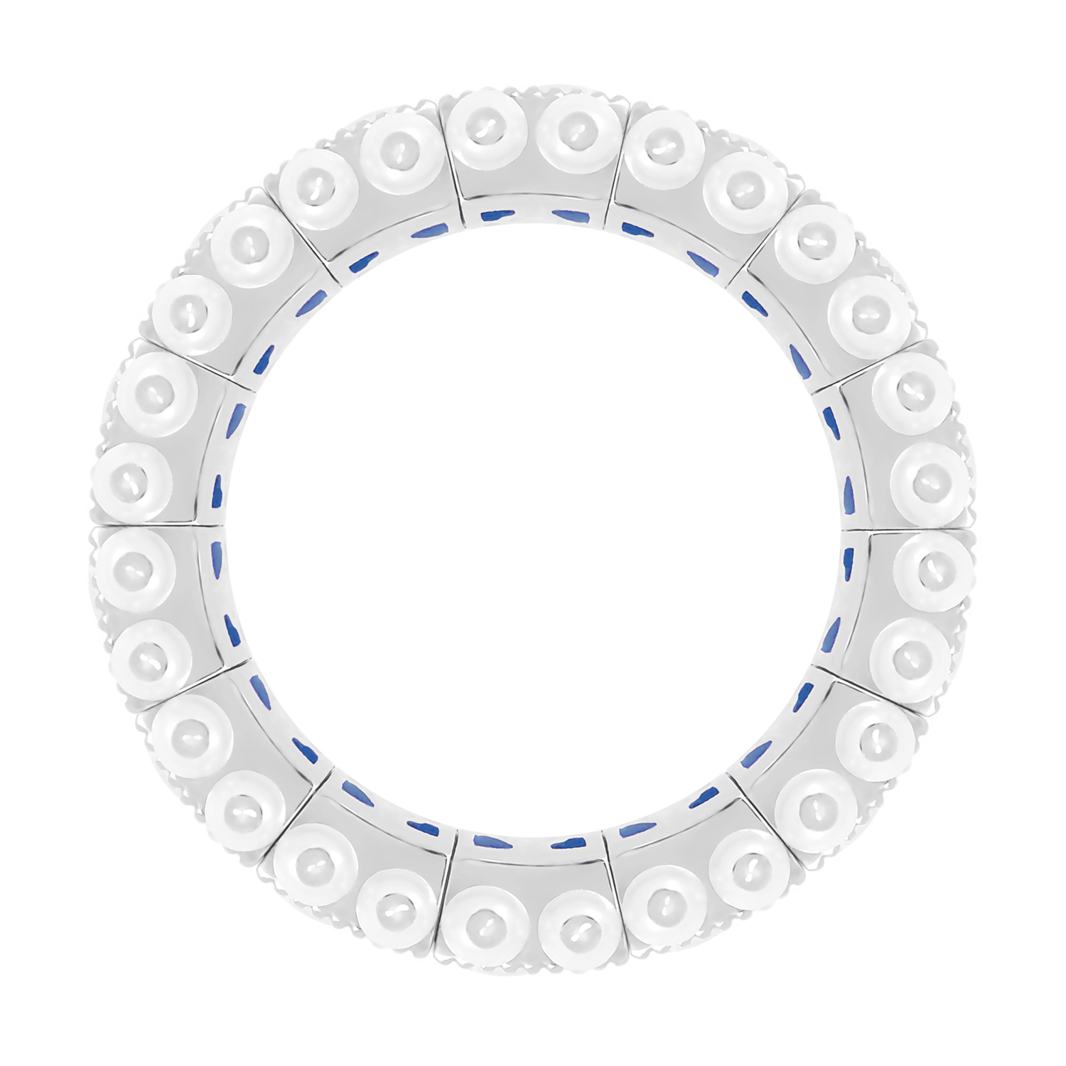 Qasr Al Hosn 1855 Ring - White Gold