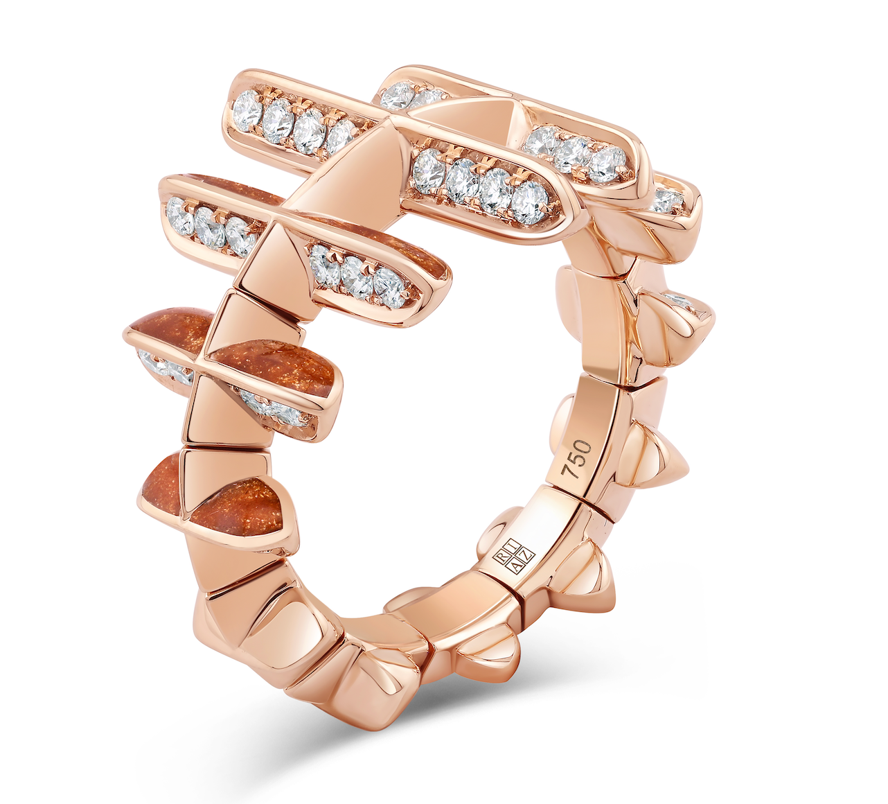 Circle of Life Ring Top Heavy Closed Ring