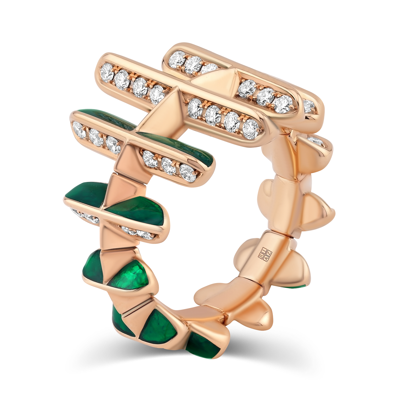 Circle of Life Ring Top Heavy Closed Ring