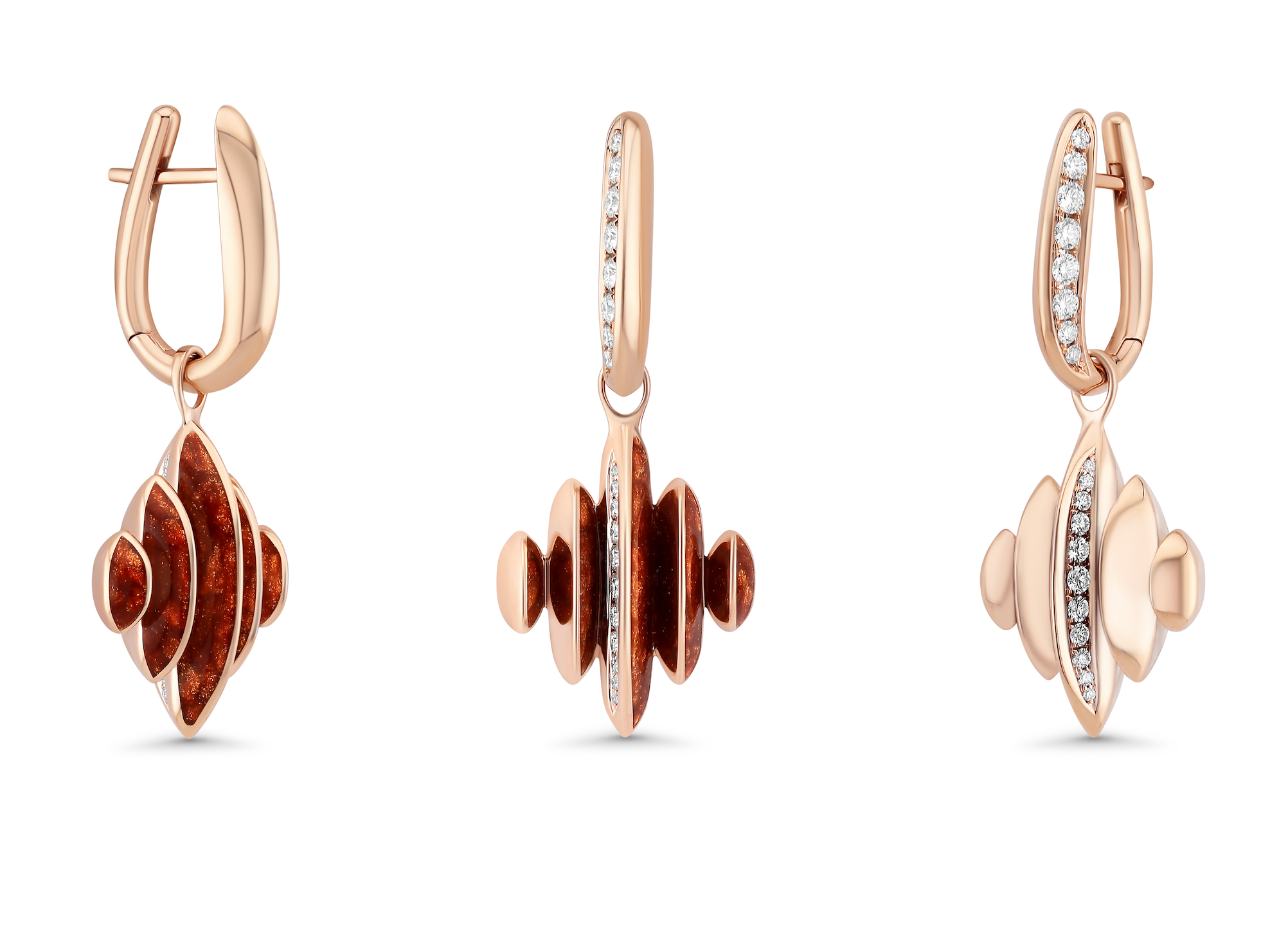 Circle of Life Bombe Earrings