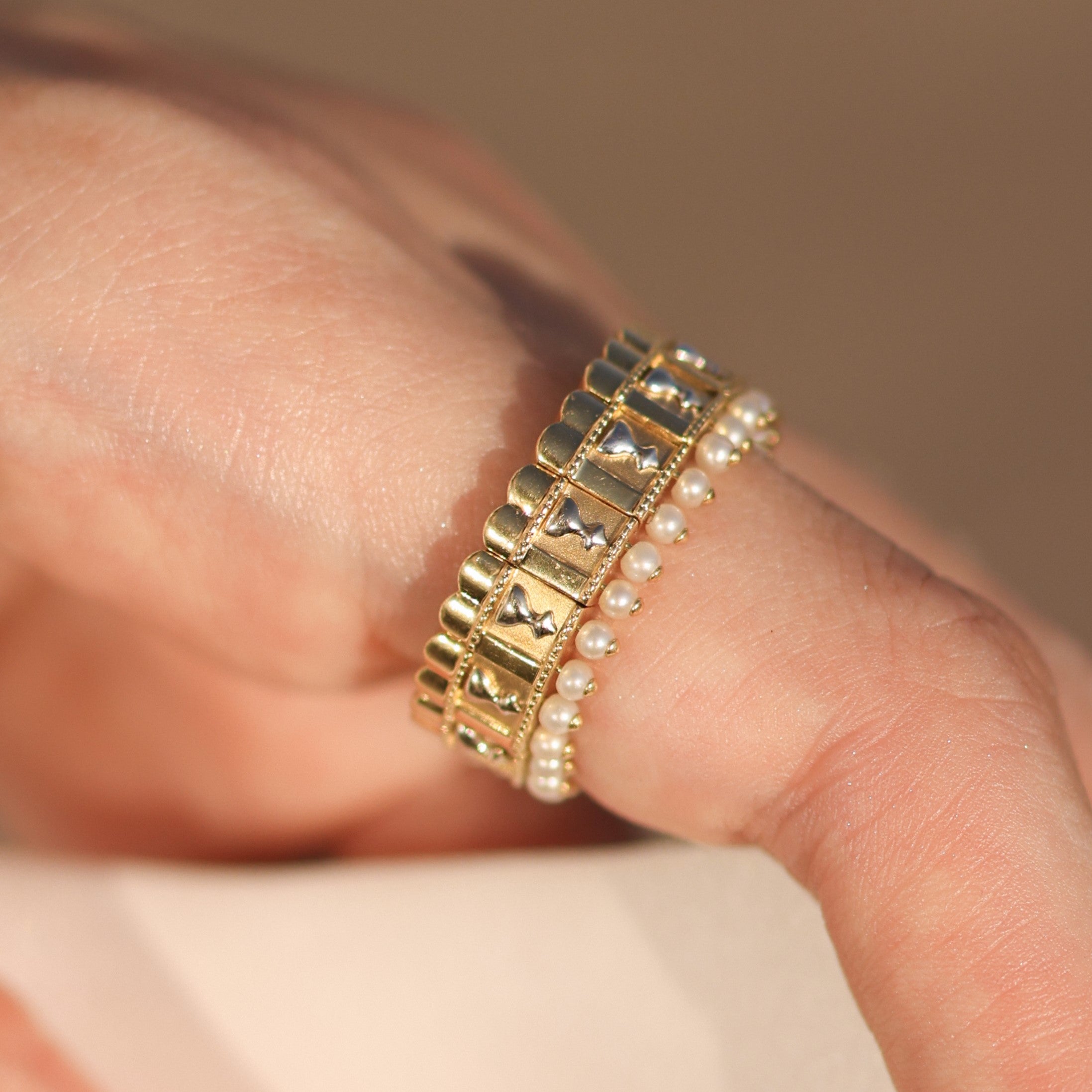 Qasr Al Hosn 1855 Ring - Yellow Gold