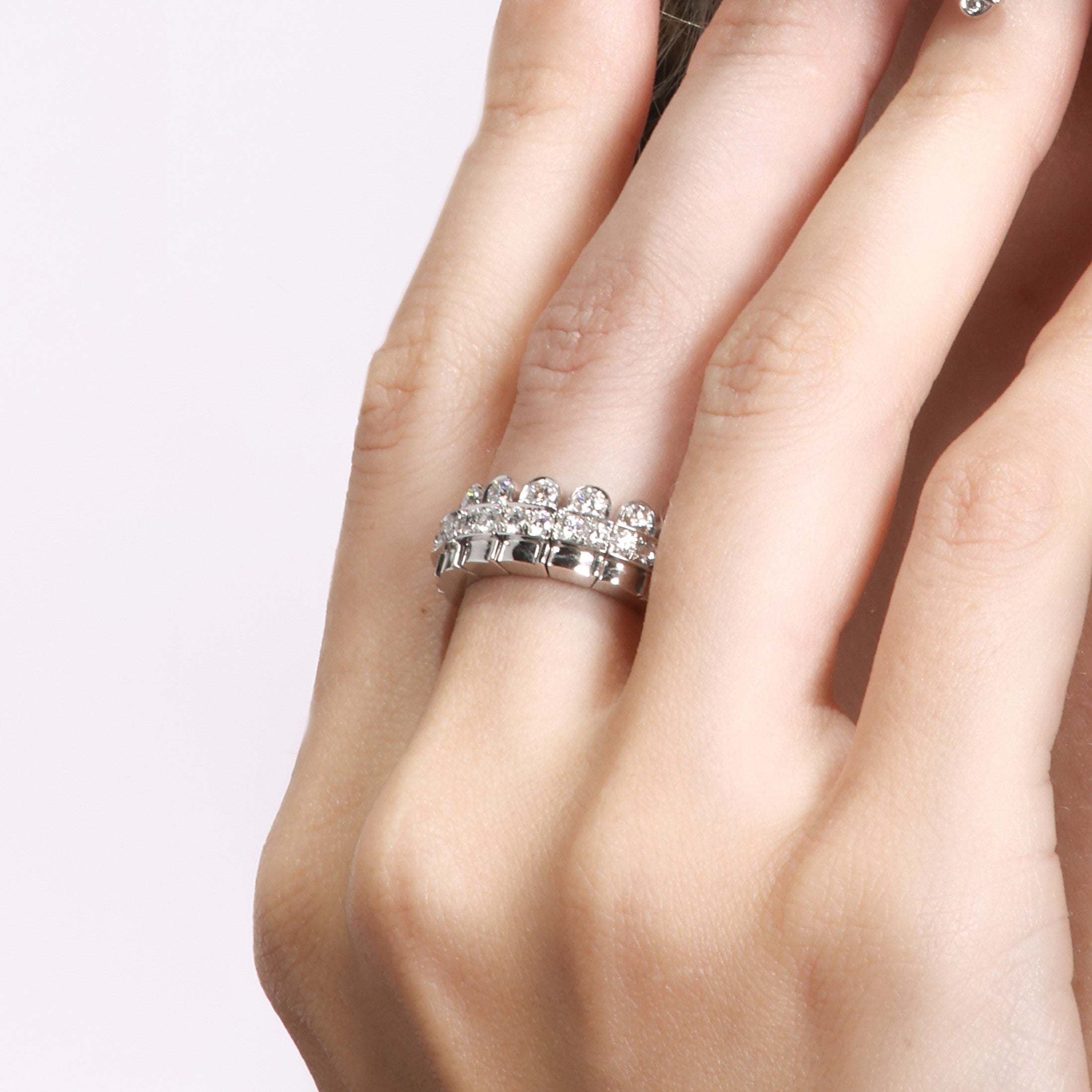 Qasr Al Hosn 1761 Ring - White Gold