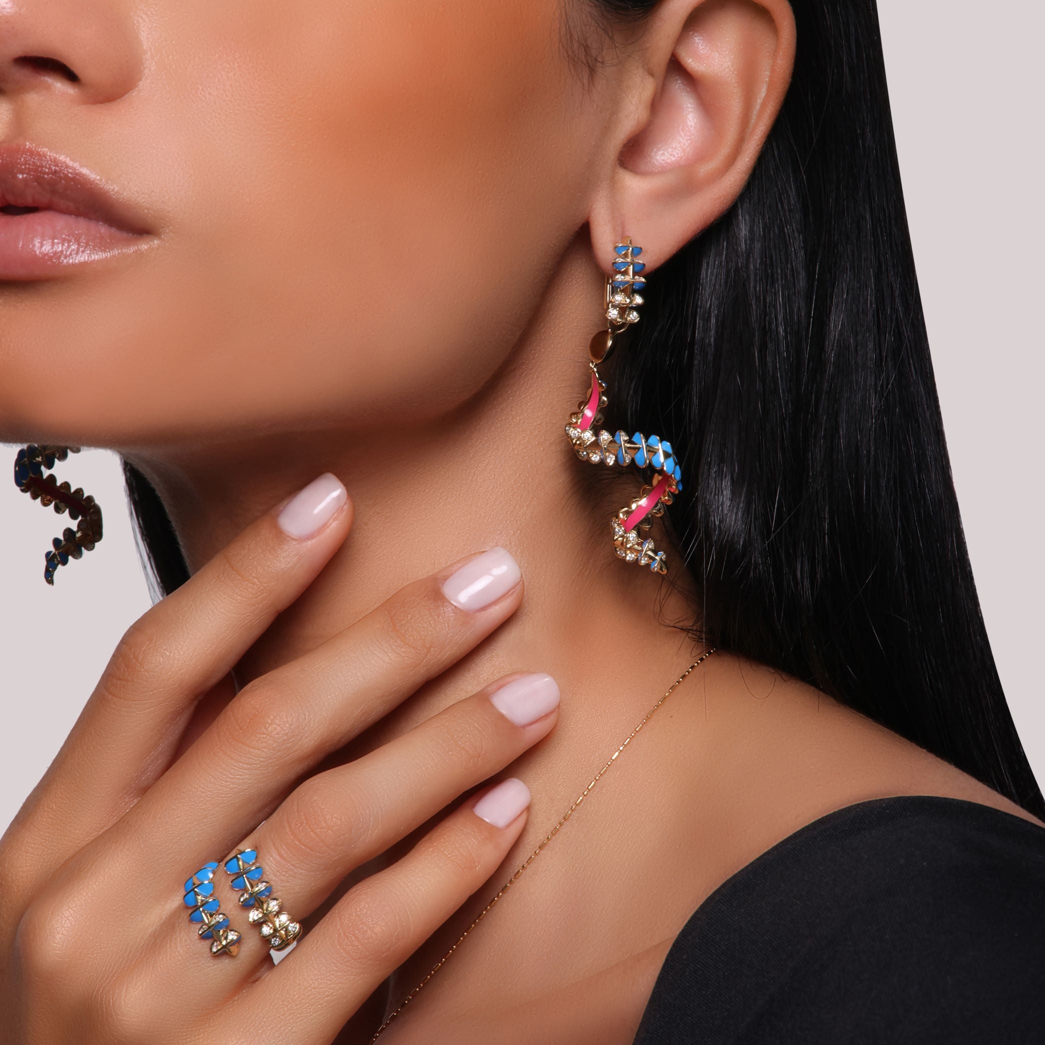 Circle of Life - Dangling Earrings