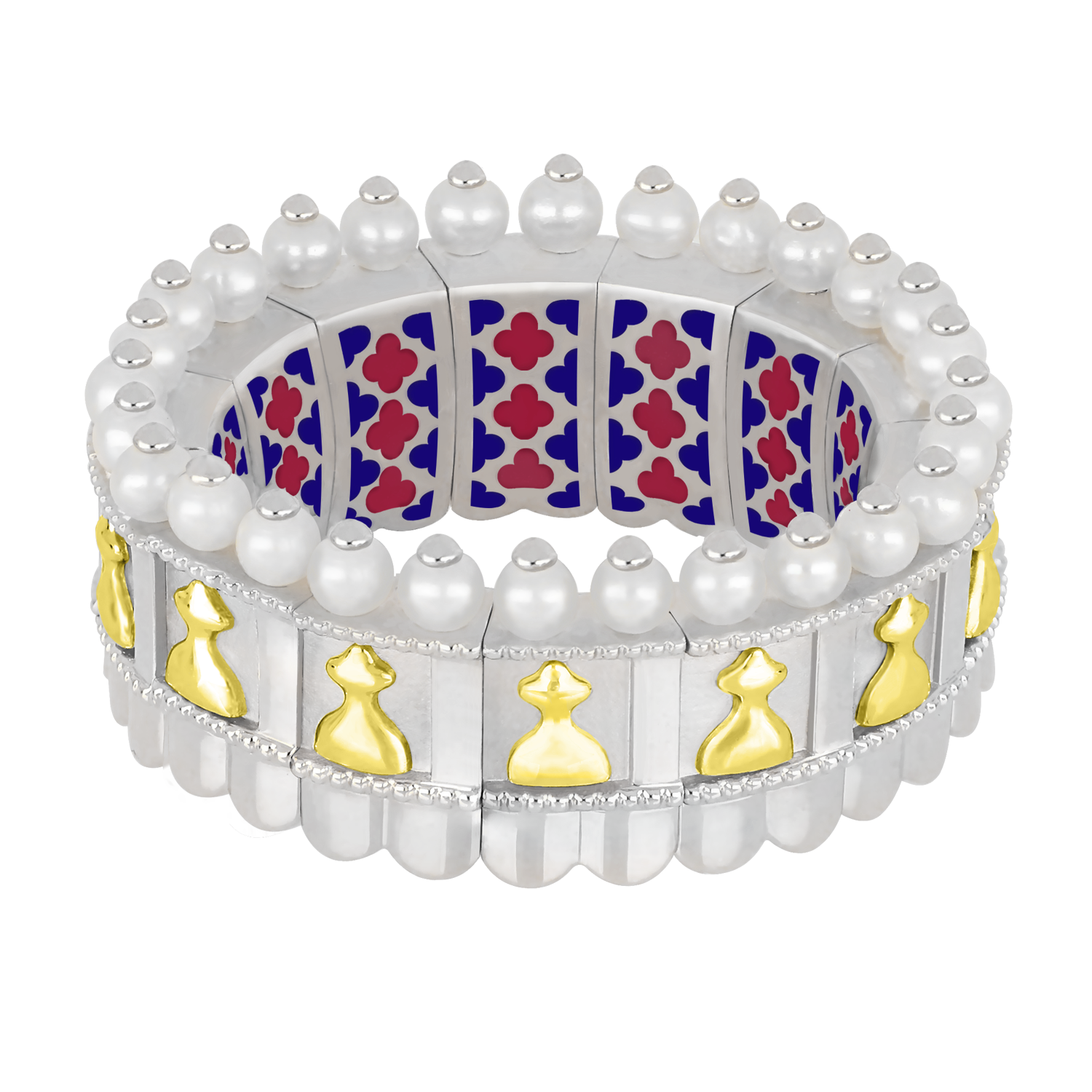Qasr Al Hosn 1855 Ring - White Gold